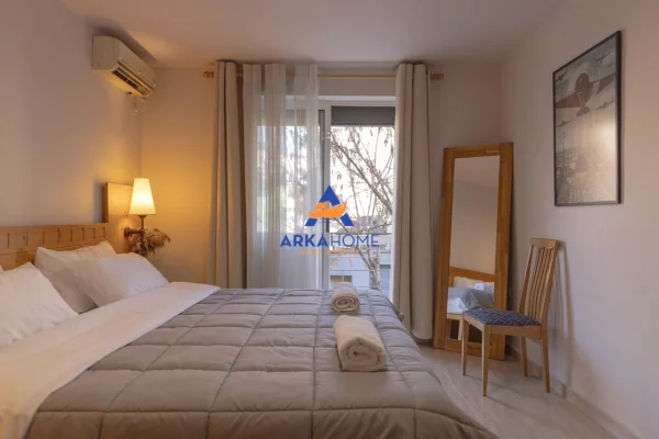 Shtepi me qera Apartament ne Tirane, 1+1, Mobilimi E mobiluar, Pagesa 700  Euro.