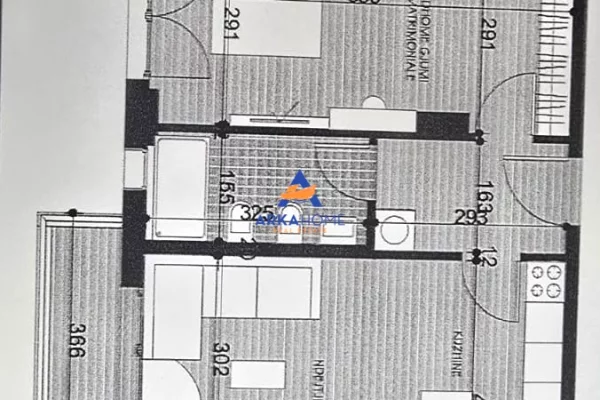 Shtepi ne shitje Apartament ne Tirane, 1+1, Mobilimi Bosh, pa mobiluar, Pagesa 68,000  Euro.