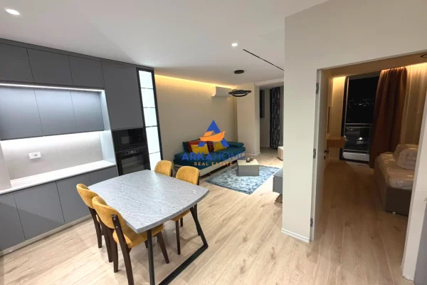 Shtepi me qera Apartament ne Tirane, 1+1, Mobilimi E mobiluar, Pagesa 1,200  Euro.