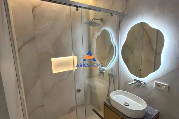 Shtepi me qera Apartament ne Tirane, 1+1, Mobilimi E mobiluar, Pagesa 1,200  Euro.
