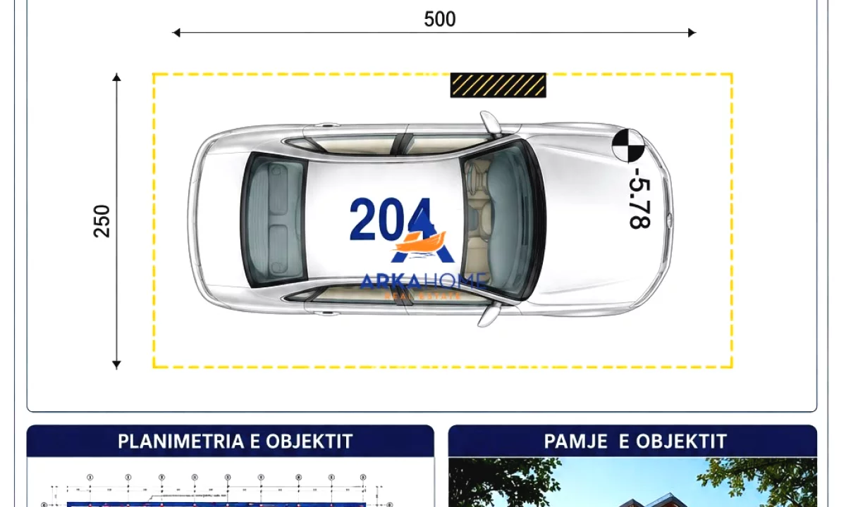 SHITET POST PARKIMI 31.88M2 "PRANE LIQENIT TE THATE" 42.000 EURO