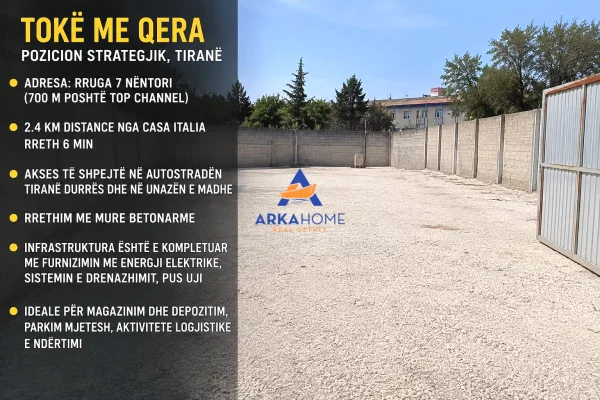 Land for Sale in Tirana - 4,800 Euro