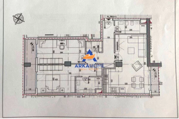 Shtepi ne shitje 2+1 ne Tirane - 235,470 Euro