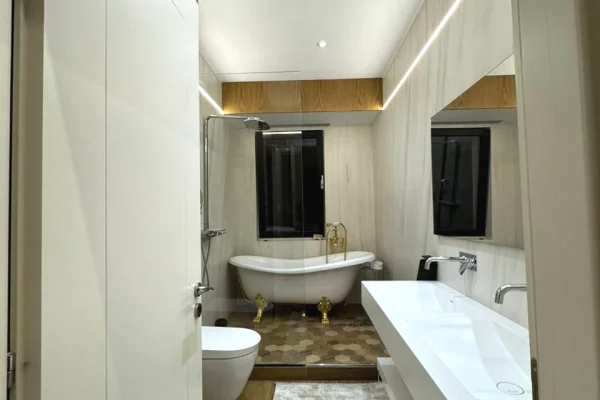Shtepi me qera Apartament ne Tirane, 2+1, Mobilimi E mobiluar, Pagesa 11  Euro.