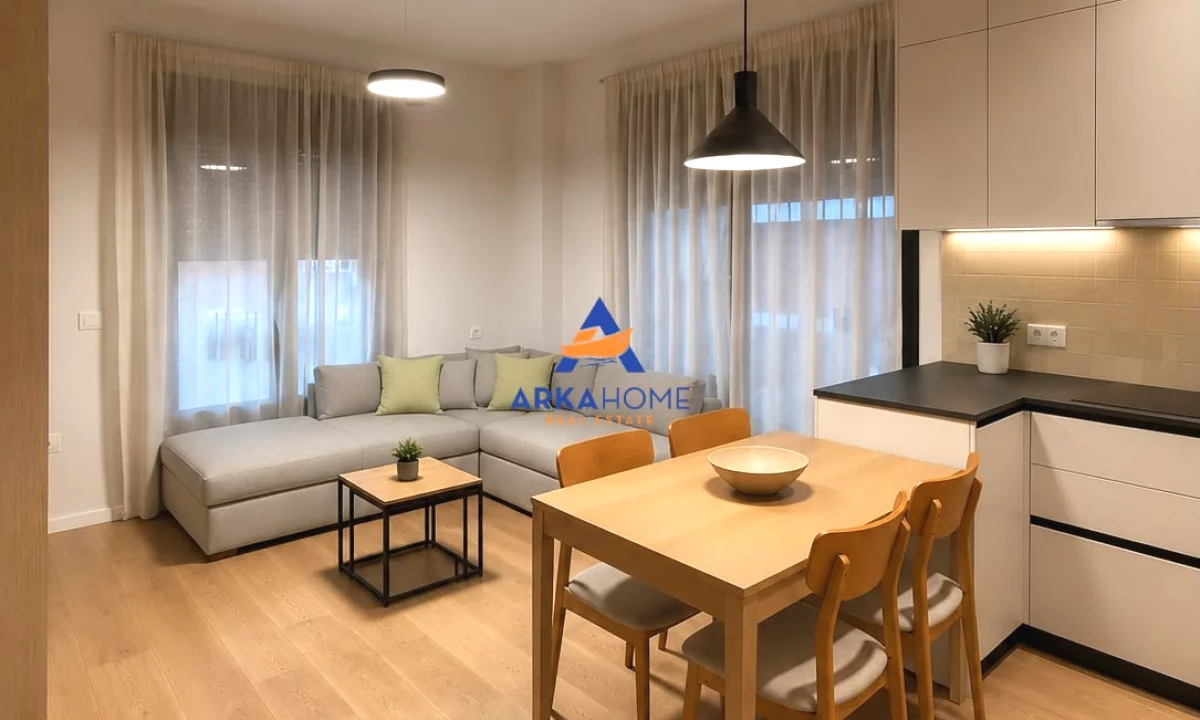 Shtepi me qera Apartament ne Tirane, 2+1, Mobilimi E mobiluar, Pagesa 1,300  Euro.