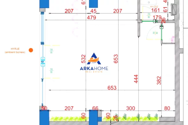 SHITET AMBIENT BIZNESI 50 M2 "TEK RRUGA E BARRIKADAVE" 176.750 EURO