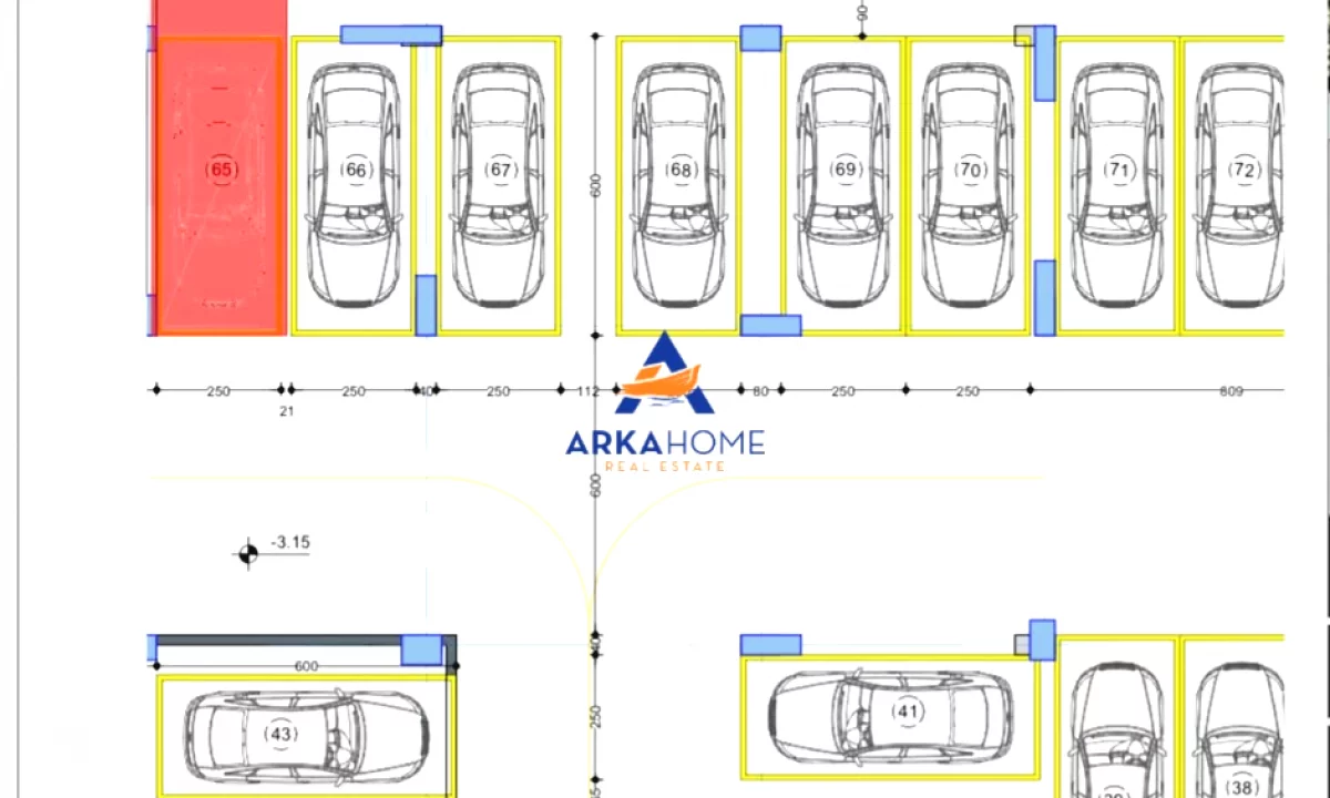 SHITET PARKIM 19.5M2 "BELFIORE, PASKUQAN" 15000 EURO