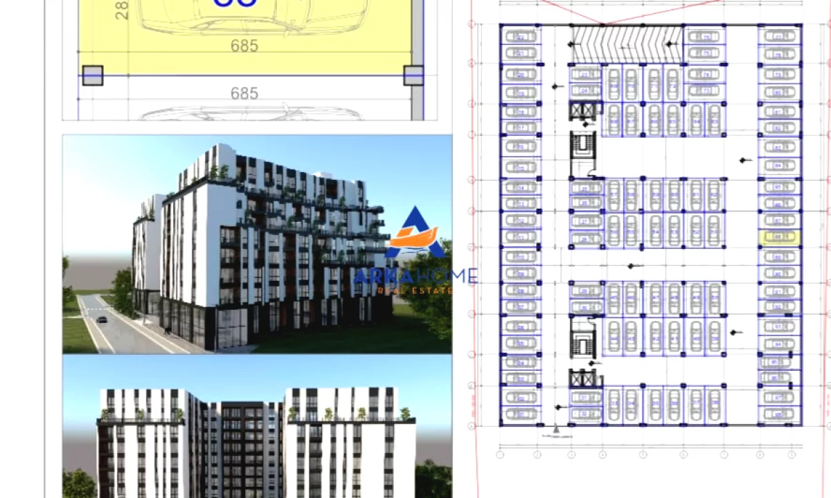 SHITET POST PARKIMI 33.64M2 "PASKUQAN" 18000 EURO