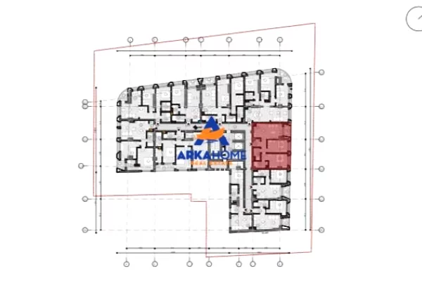 Shtepi ne shitje Apartament ne Tirane, 3+1, Mobilimi Bosh, pa mobiluar, Pagesa 201,675  Euro.