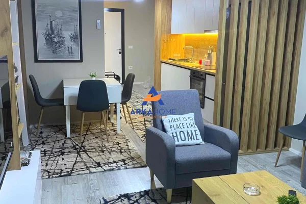Shtepi me qera Apartament ne Tirane, 1+1, Mobilimi E mobiluar, Pagesa 652  Euro.
