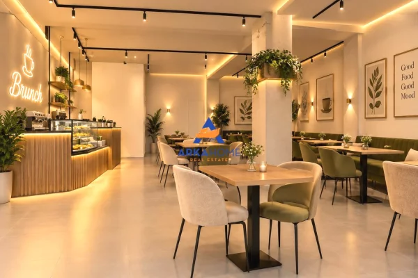 JEPET ME QERA AMBIENT BIZNESI 154 M2 "LIQENI I THATE" 1800 EURO