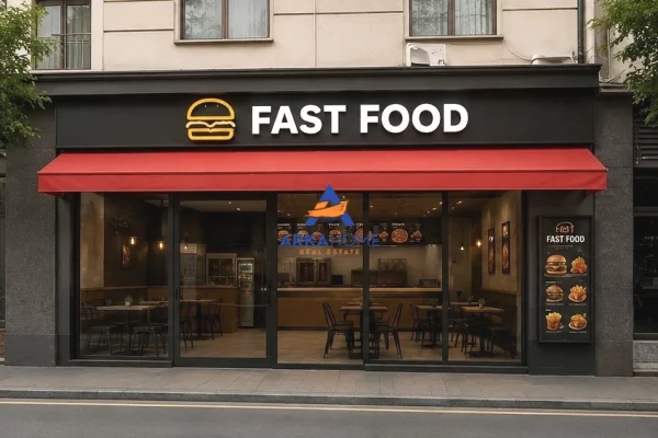 JEPET ME QIRA FAST-FOOD + SHITJE BIZNESI 60 M2 "KTHESA E KAMZES" 700 EURO