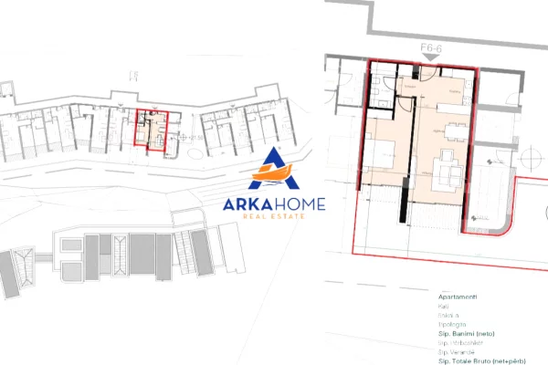 House for Sale Apartment in Himara, 1+1, Furniture Emty, Payment 400,000  Euro.