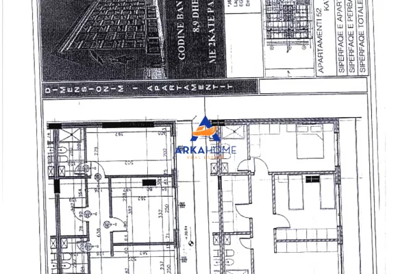 SHITET / NDERROHET APARTAMENT 3+1 "XHAMLLIK, RRUGA TELO NDINI" 200.000 EURO