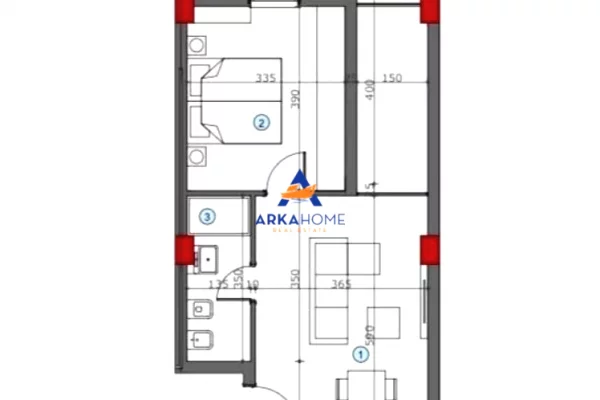 Shtepi ne shitje Apartament ne Tirane, 1+1, Mobilimi E mobiluar, Pagesa 120,000  Euro.