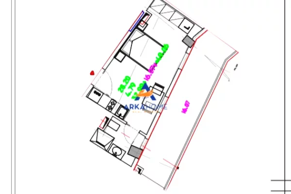 Shtepi ne shitje Apartament ne Tirane, Garsoniere, Mobilimi E mobiluar, Pagesa 93,000  Euro.