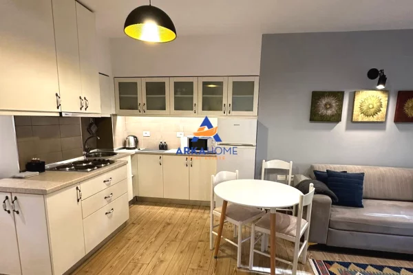 Shtepi me qera Apartament ne Tirane, 1+1, Mobilimi E mobiluar, Pagesa 712  Euro.