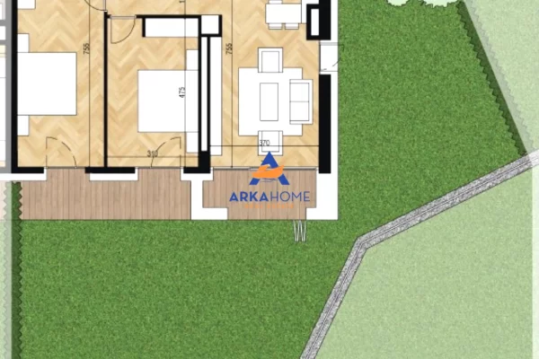 Shtepi ne shitje Apartament ne Himare, 2+1, Mobilimi Bosh, pa mobiluar, Pagesa 610,000  Euro.