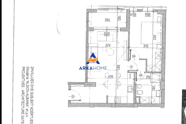 Shtepi ne shitje Apartament ne Tirane, 1+1, Mobilimi Bosh, pa mobiluar, Pagesa 160,550  Euro.