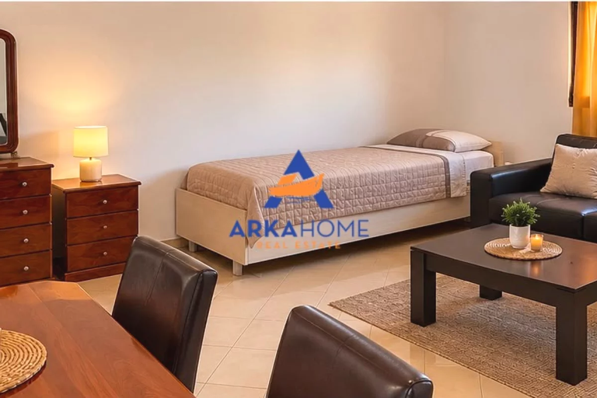 Shtepi me qera Apartament ne Tirane, 1+1, Mobilimi E mobiluar, Pagesa 436  Euro.