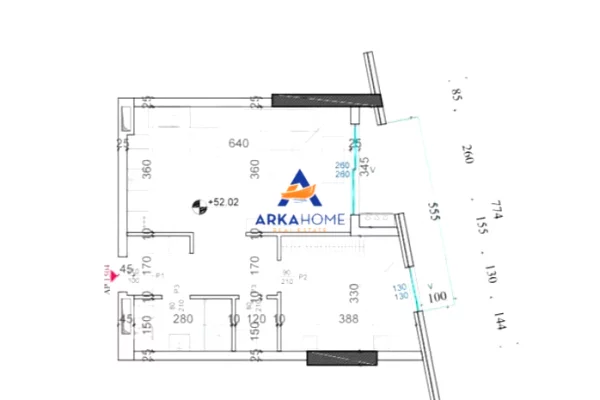Shtepi ne shitje Apartament ne Tirane, 1+1, Mobilimi Bosh, pa mobiluar, Pagesa 11  Euro.