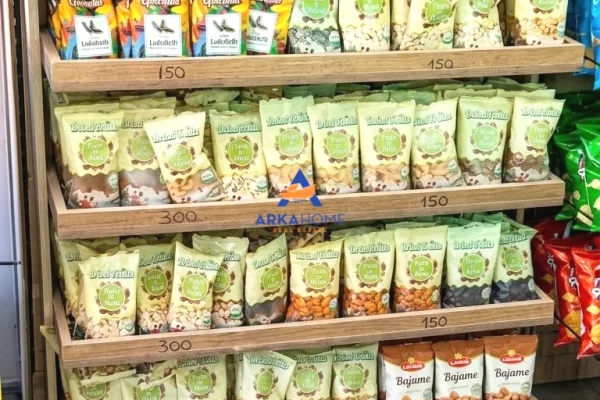 SHITET BIZNES PRODHIMI DHE PAKETIMI TE POPCORN-IT DHE FRUTAVE TE THATA "URA BESHIRIT" 8500000 LEKE