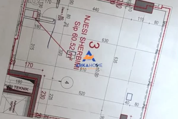 JEPET NJESI SHERBIMI PER SHITJE 68 M2 "RRUGA PJETER BOGDANI, ASTIR" 218000 EURO
