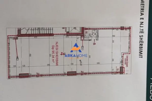 JEPET NJESI SHERBIMI PER SHITJE 101 M2 "RRUGA PJETER BOGDANI, ASTIR" 323840 EURO