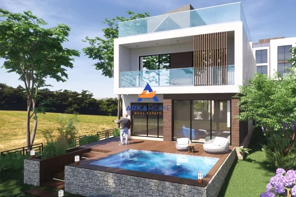 Shtepi ne shitje Vila Luksoze ne Tirane, 4+1, Mobilimi E mobiluar, Pagesa 806,629  Euro.