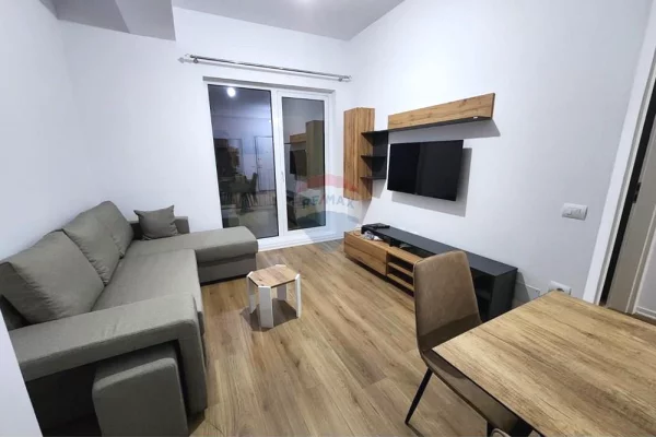Shtepi me qera Apartament ne Tirane, 1+1, Mobilimi E mobiluar, Pagesa 450  Euro.