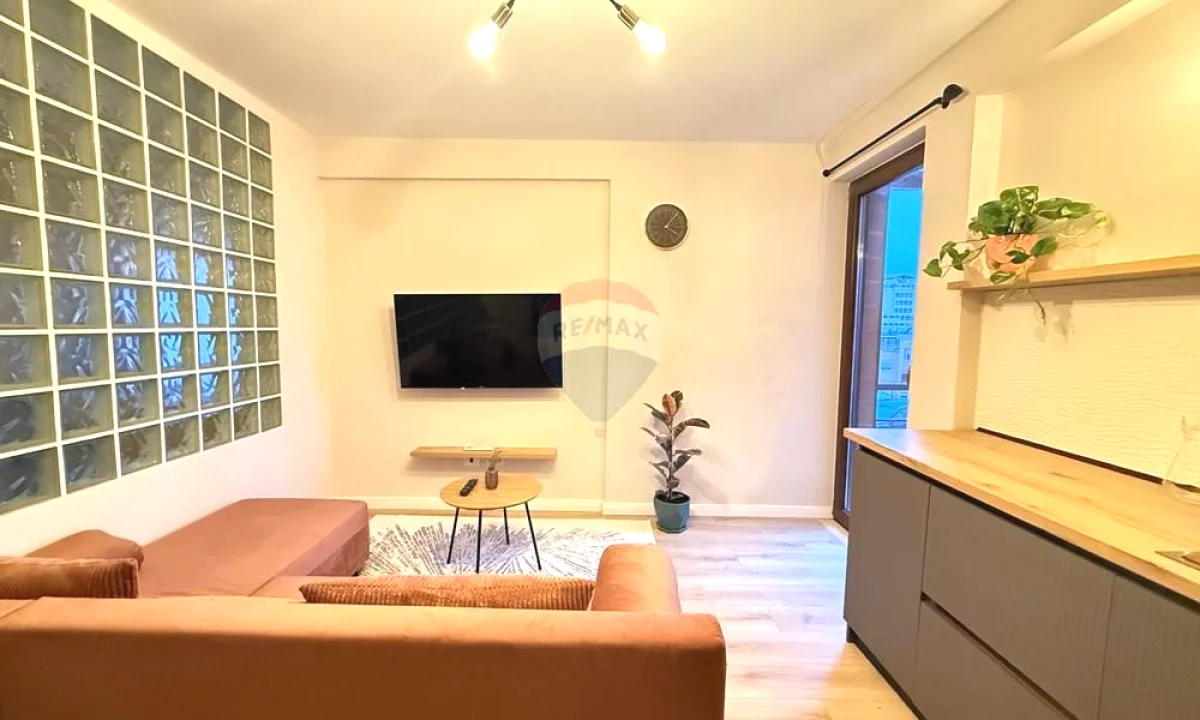 Shtepi me qera Apartament ne Tirane, 1+1, Mobilimi E mobiluar, Pagesa 55,000  Leke.