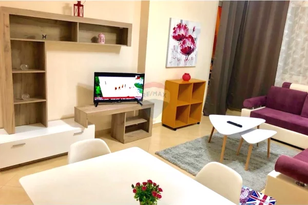 Shtepi me qera Apartament ne Tirane, 1+1, Mobilimi E mobiluar, Pagesa 44,000  Leke.