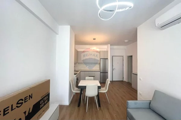 Shtepi me qera Apartament ne Tirane, 1+1, Mobilimi E mobiluar, Pagesa 45,000  Leke.