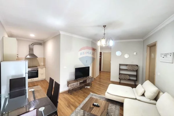 Shtepi me qera Apartament ne Tirane, 1+1, Mobilimi E mobiluar, Pagesa 40,000  Leke.