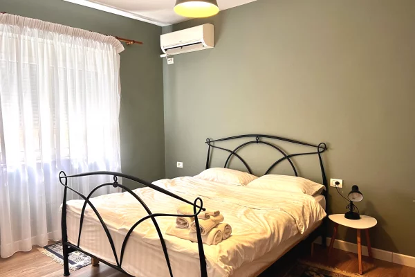 Shtepi me qera Apartament ne Tirane, 1+1, Mobilimi E mobiluar, Pagesa 60,000  Leke.