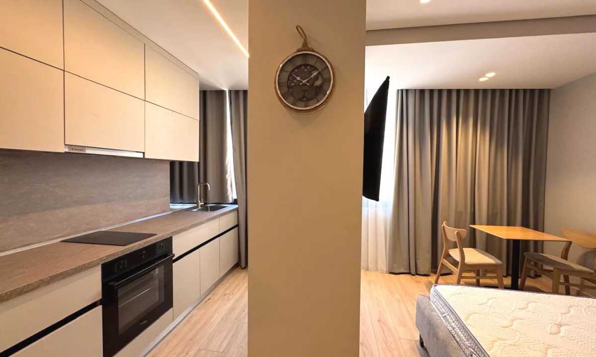 Shtepi me qera Apartament ne Tirane, Garsoniere, Mobilimi E mobiluar, Pagesa 1,900  Euro.