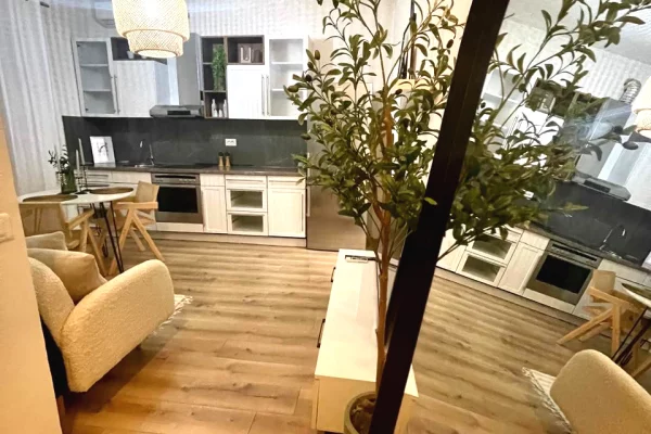 Shtepi me qera Apartament ne Tirane, 1+1, Mobilimi E mobiluar, Pagesa 45,000  Leke.