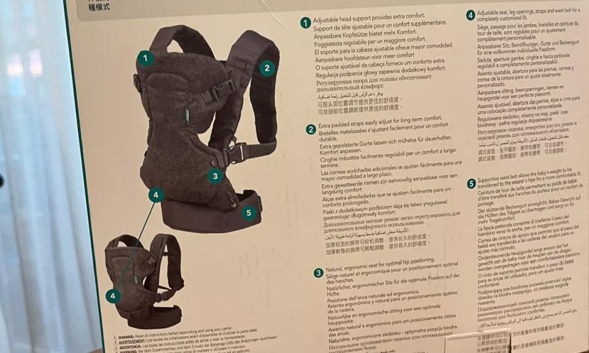 Mbajtese Ergonomike per Bebe