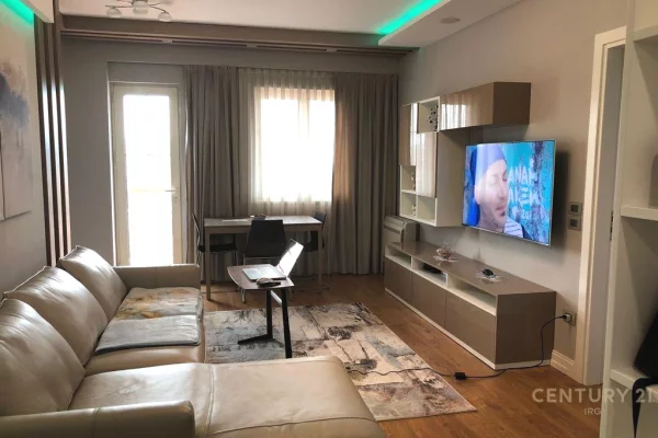 Apartament modern 1+1 me qera tek Ish-Parku, Rezidenca Alba!