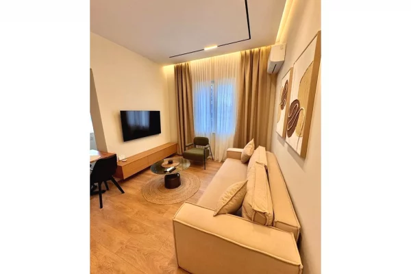 Shtepi me qera Apartament ne Tirane, 1+1, Mobilimi E mobiluar, Pagesa 700  Euro.