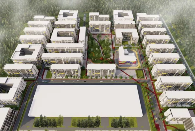 Shtepi ne shitje Apartament ne Tirane, 1+1, Mobilimi Bosh, pa mobiluar, Pagesa 79,000  Euro.