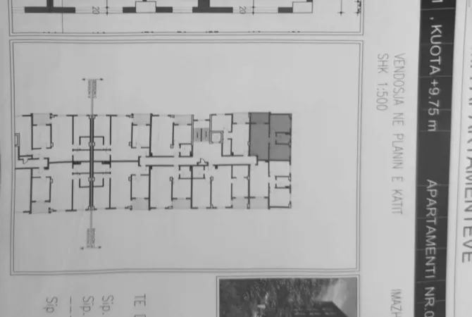 Shtepi ne shitje Apartament ne Tirane, 2+1, Mobilimi Bosh, pa mobiluar, Pagesa 78,400  Euro.