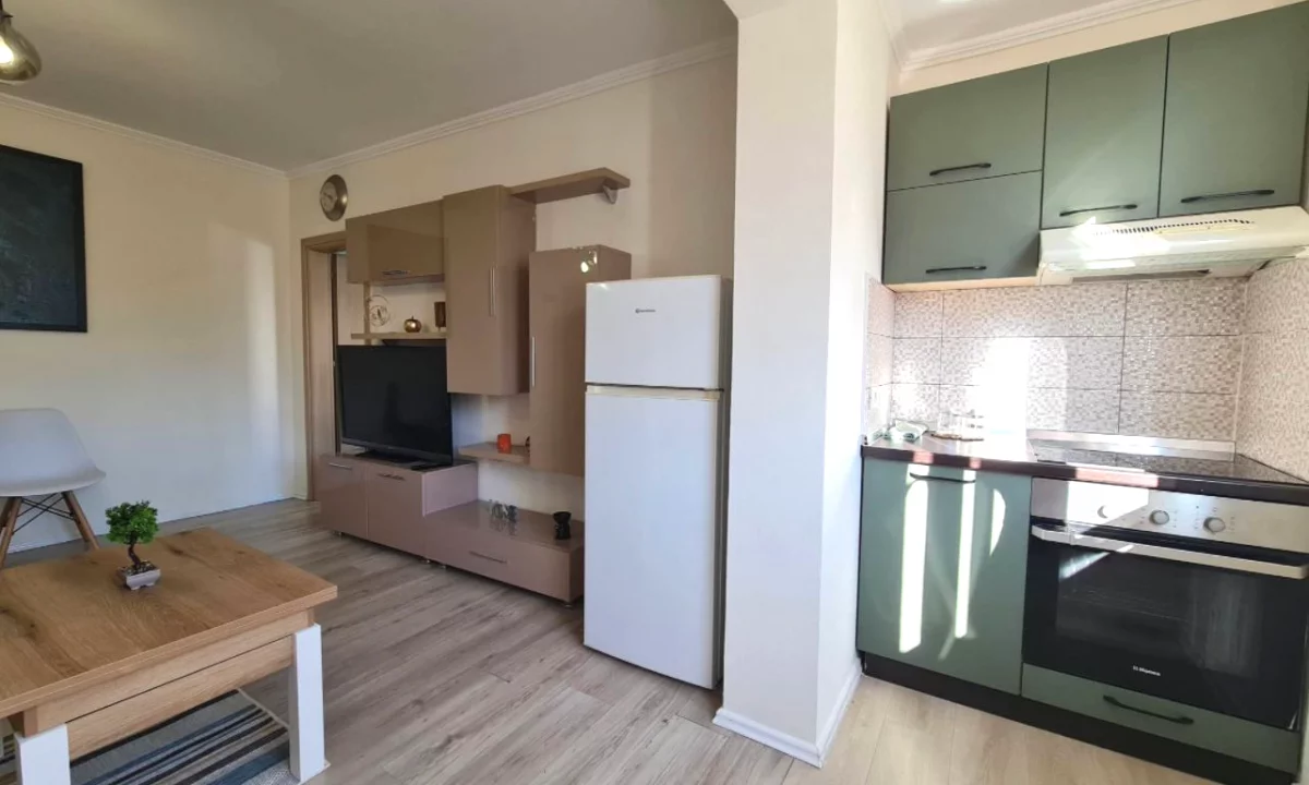 Shtepi ne shitje Apartament ne Tirane, 1+1, Mobilimi E mobiluar, Pagesa 88,000  Euro.