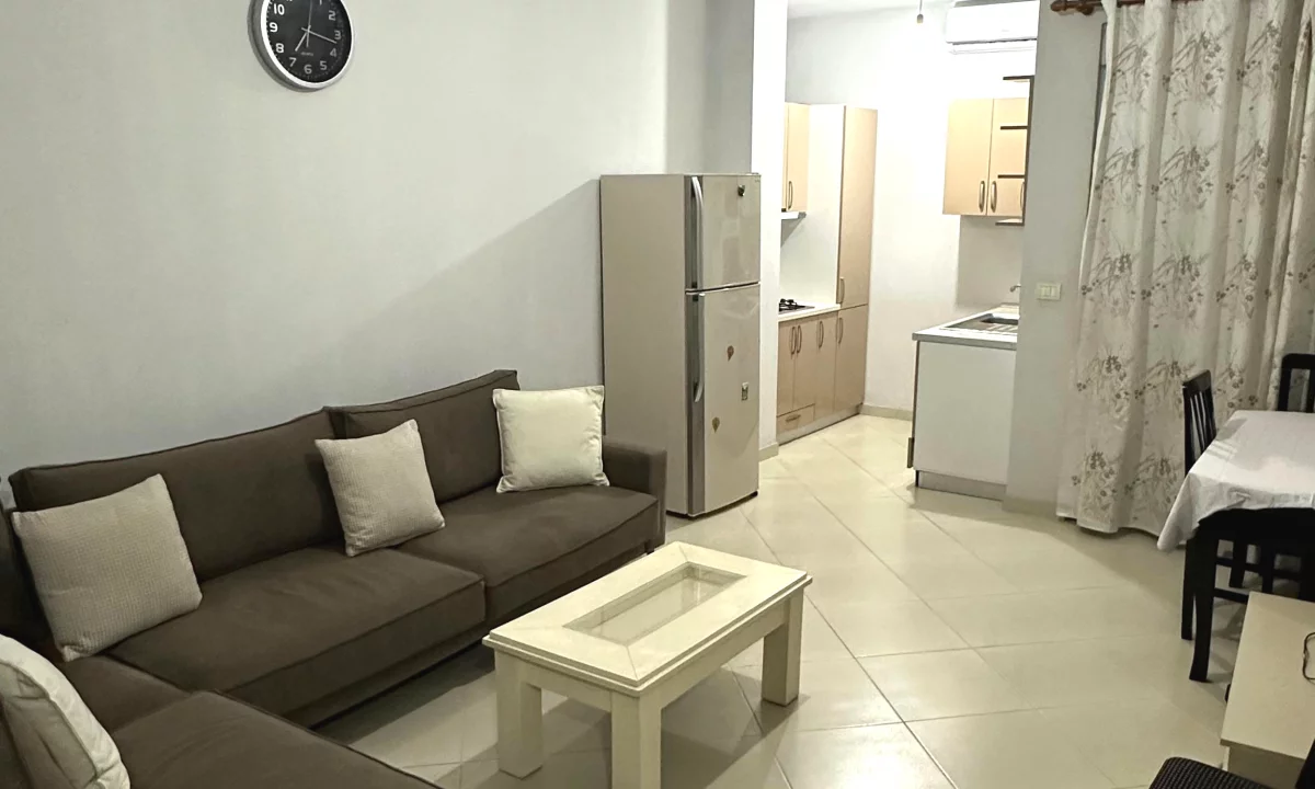Shtepi me qera Apartament ne Tirane, 1+1, Mobilimi E mobiluar, Pagesa 45,000  Leke.