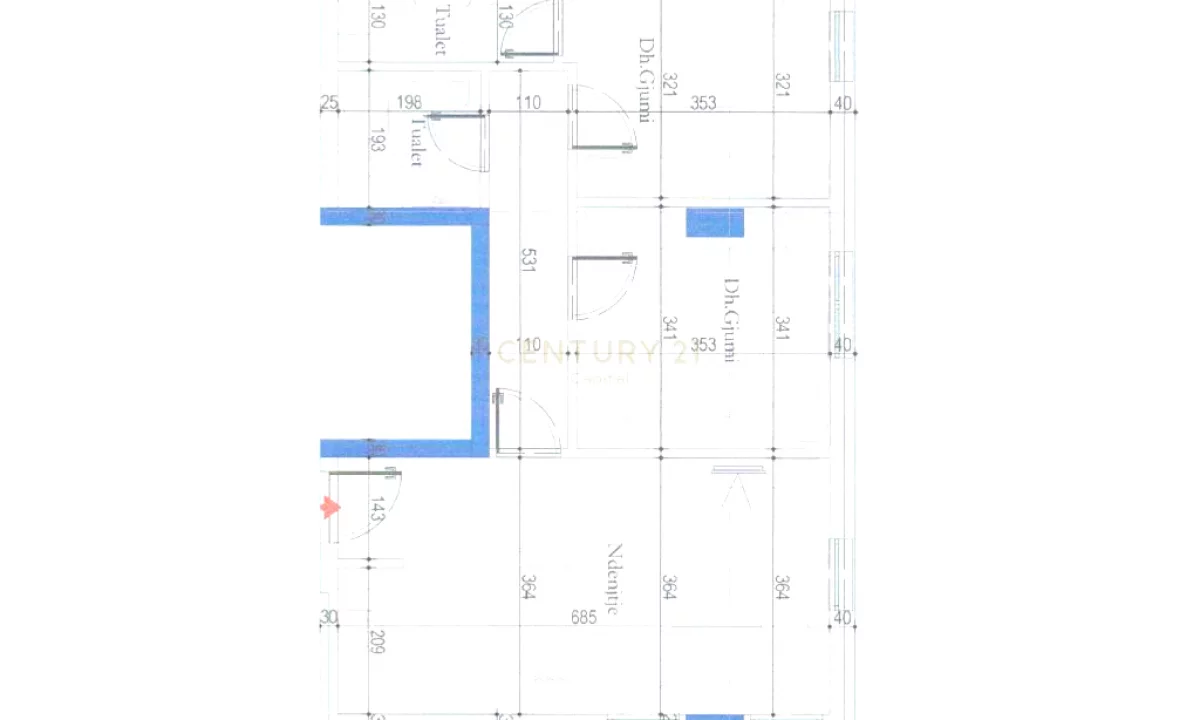Appartamento in vendita a Tirana 2+1, Vuoto