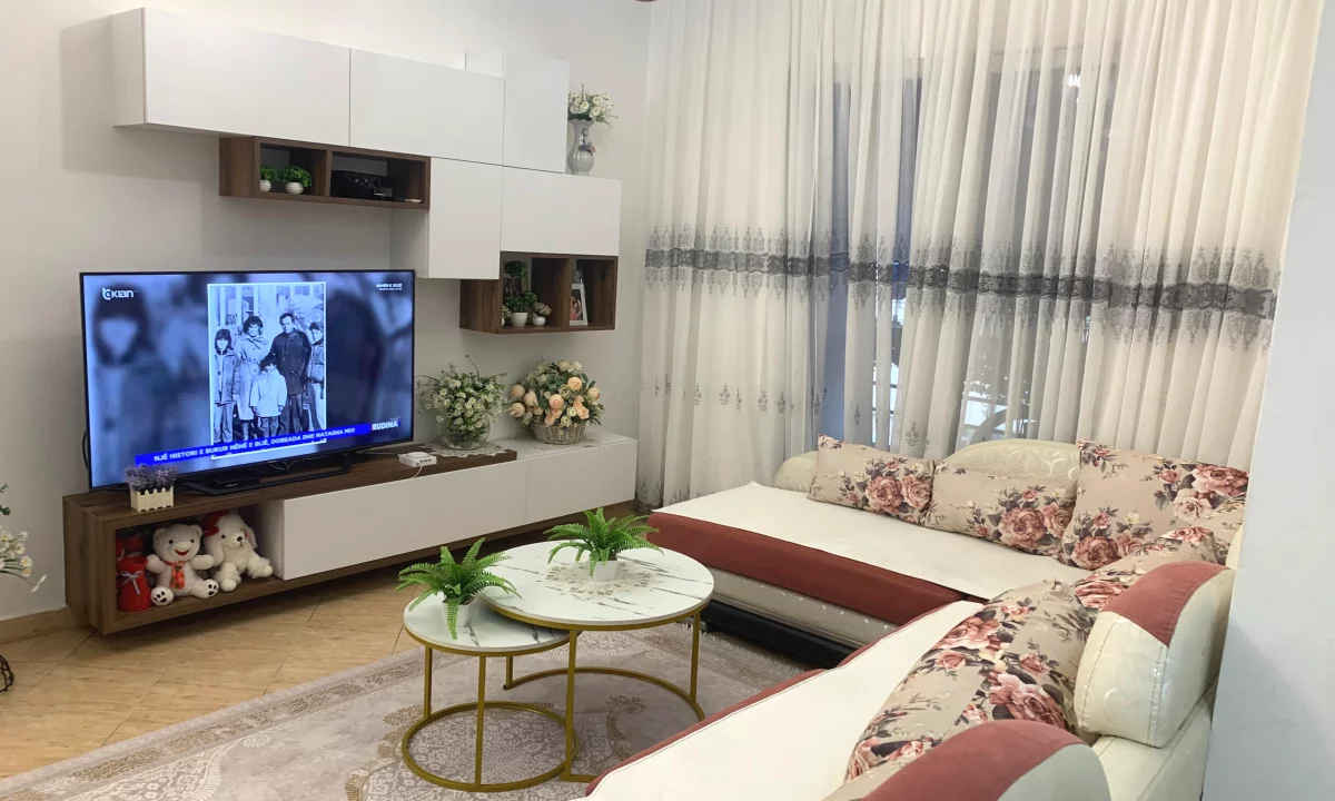 Shtepi ne shitje Apartament ne Tirane, 1+1, Mobilimi E mobiluar, Pagesa 100,000  Euro.