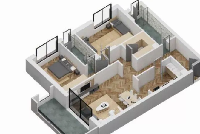 Shtepi ne shitje 3+1 ne Tirane - 264,000 Euro