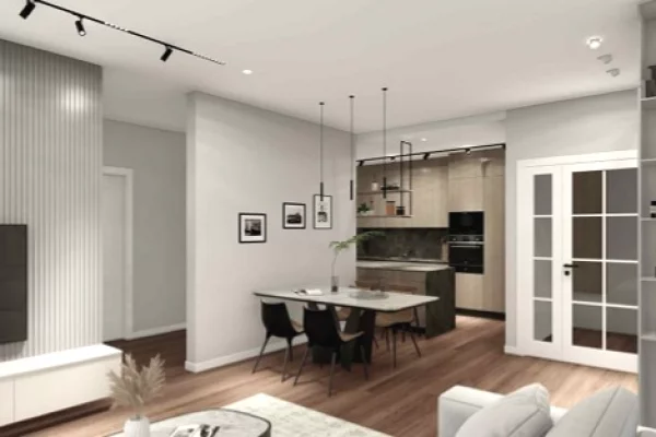 Shtepi ne shitje Apartament ne Tirane, 2+1, Mobilimi Pjeserisht e mobiluar, Pagesa 265,000  Euro.