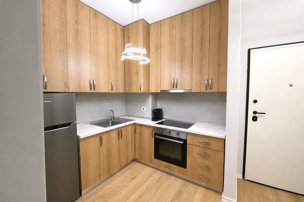 Shtepi me qera Apartament ne Tirane, 1+1, Mobilimi E mobiluar, Pagesa 450  Euro.