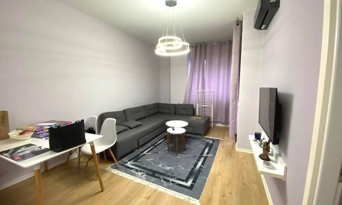 Shtepi me qera Apartament ne Tirane, 1+1, Mobilimi E mobiluar, Pagesa 450  Euro.